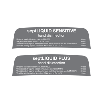 CAP LABEL septLIQUID SENS/PLUS