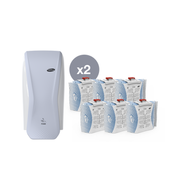 Szett habszappan & adagoló analóg white