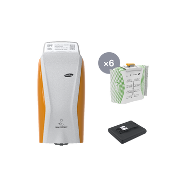 Set Sonnenschutzcreme & Spender hybrid