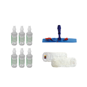 Set Boden-Glanzreiniger & Mopp