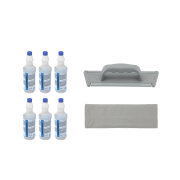 Set Glasreiniger & Pad